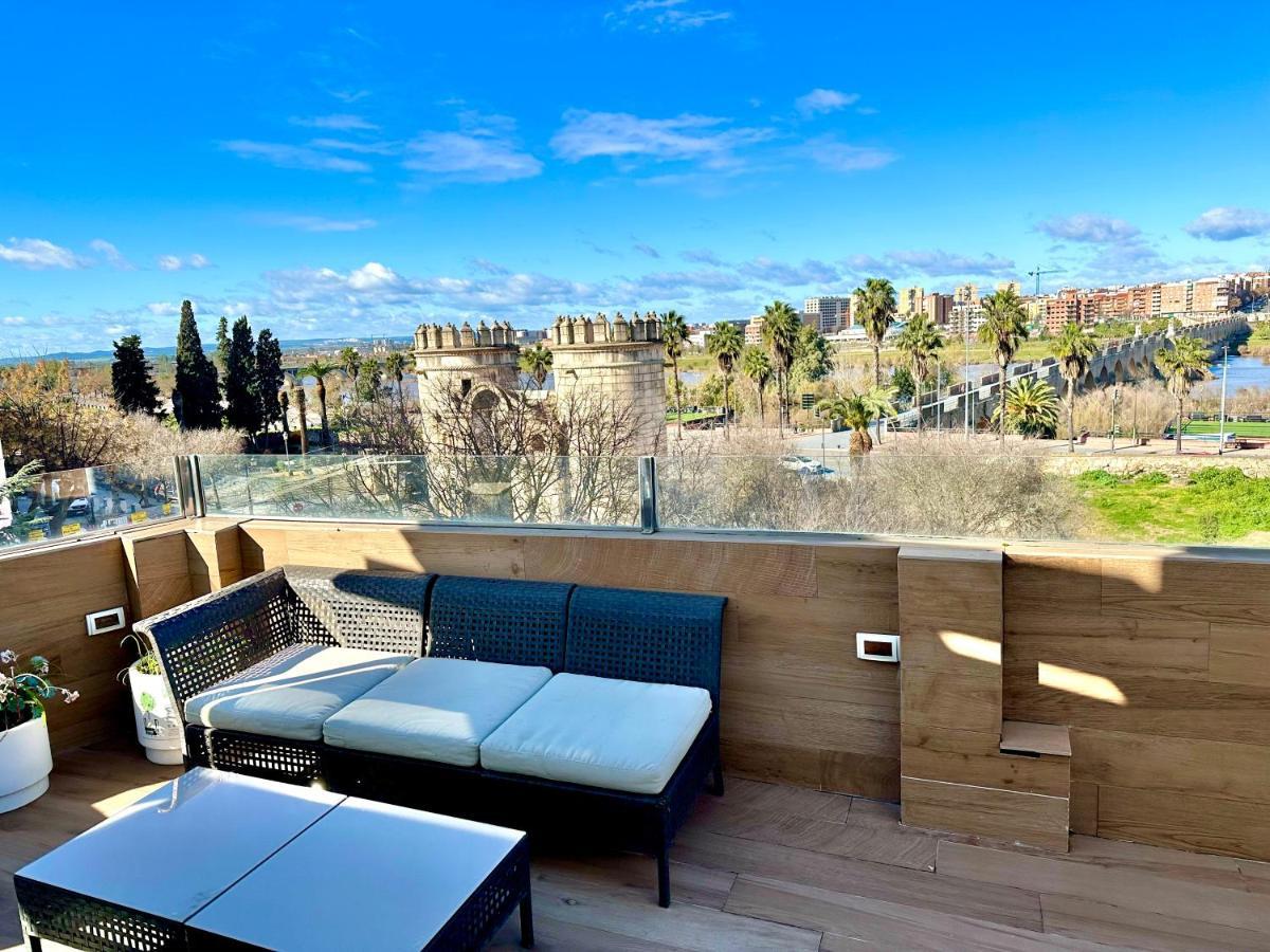 Alojamientos Puerta Palma Con Vistas Y Parking Badajoz Exterior foto
